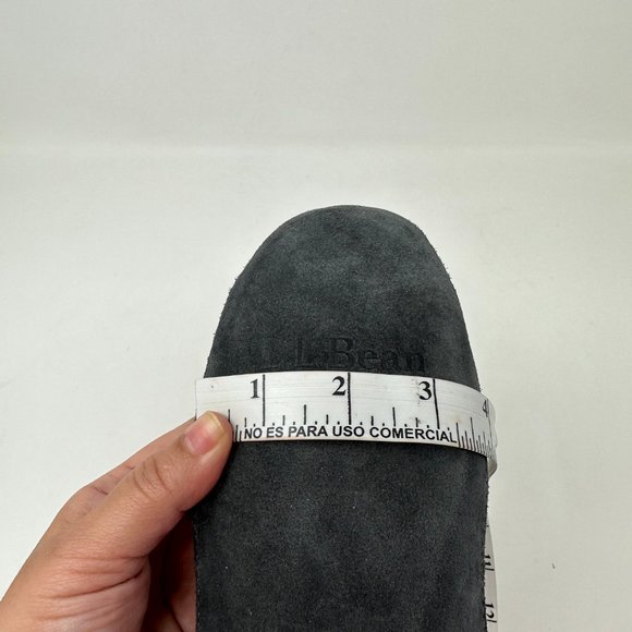 LL Bean Boys KIDS Slippers Camouflage Moccasins Suede Sheepskin Shearling - Picture 11 of 11